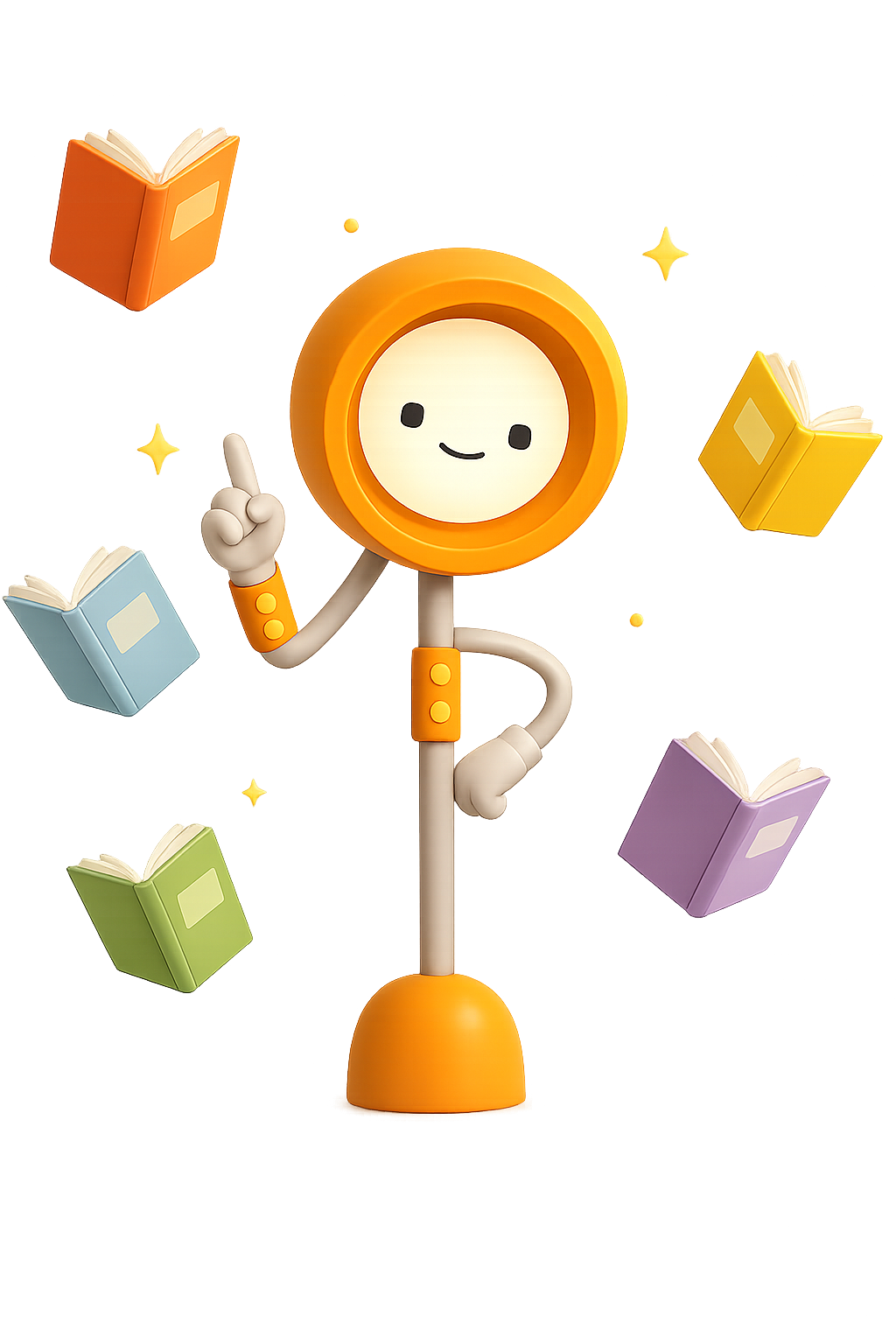 Lindo the lamp — your child's reading companion